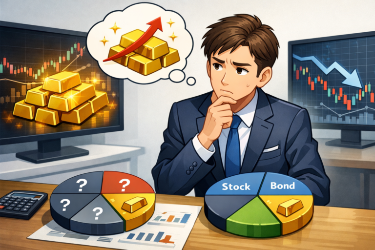 金が高騰しているけど、資産形成の主役にしていいのか？